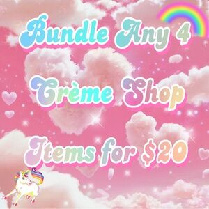 4 For $20 Crème Shop Bundle